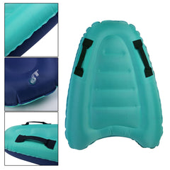 Floating Surfboard with Handles Portable Bodyboard Water Sport Pools Inflatable Surfboard for Beach Surfing Swimming Water Sport Equipment
