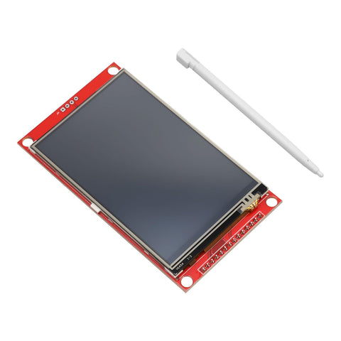 3.5 inch LCD TFT touch display with ili9488 chip Binghe 3.5 inch 3.3V 5V LCD display touch module with touch pen 320 x 480 resolution driver ILI9488 4-wire SPI compatible with Arduino