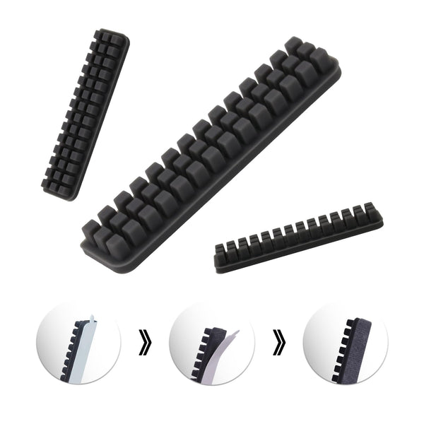 3PCS A1 Heatbed Nozzle Wiper, 3D Printer Accessories 3PCS Silicone Nozzle Wiper Kit for Bambu Lab A1 3D Printer