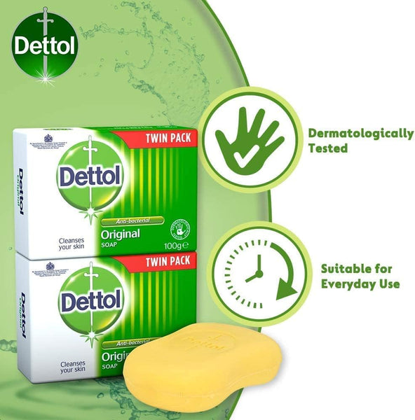 buut b Anti-Bacterial Original Soap 12 PCS PACK, big Family Pack,