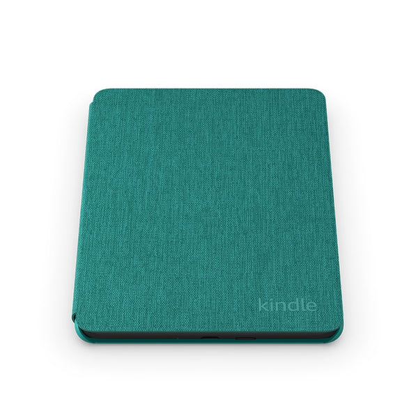 Kindle Paperwhite Signature Edition (2024 Release) 32 GB without ads, an Amazon Fabric Cover and a Made for Amazon Wireless Charging Dock