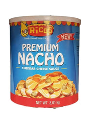Rico's Premium Nacho Cheddar 3kg Cheese Sauce Tortilla Chips Ricos Gourmet Dip