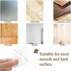 30 Pcs Self Adhesive Heavy Duty Wall Hooks, 22 lb/10 kg Max, Transparent Strong Adhesive Sticker Hook Wall Hook, No Drilling Sticky Hanging Hooks for Bathroom Kitchen Corner Shower Caddy Shelf Basket