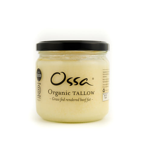 Ossa Organic Tallow | Traditional Beef Fat or Beef Dripping, British Grassfed Cows | Organic & Keto (Tallow) - Parent (Tallow Single)