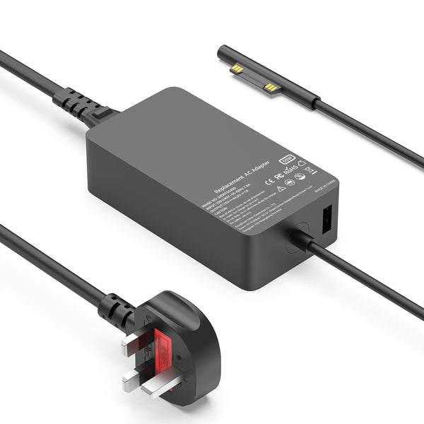 SKOTSLYE 65W Laptop Charger Compatible with Surface Pro/Laptop/Book/Go