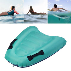 Floating Surfboard with Handles Portable Bodyboard Water Sport Pools Inflatable Surfboard for Beach Surfing Swimming Water Sport Equipment
