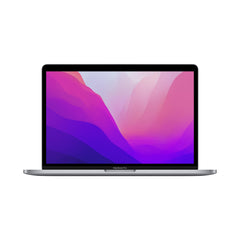 2022 Apple MacBook Pro laptop with M2 chip: 13-inch Retina display, 8GB RAM, 256GB SSD storage, Touch Bar, backlit keyboard, FaceTime HD camera; Space Grey 