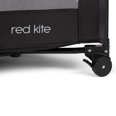Red Kite Black Sleep Tight Travel Cot, Black