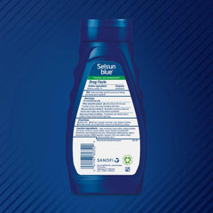 Selsun Blue Moisturizing Anti-dandruff Shampoo with Aloe, 11 fl. oz., Selenium Sulfide 1% (Pack of 2)
