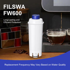 Water Filter Softener Compatible with Delonghi ECAM Coffee Machines, Dinamica, Magnifica S, Rivelia, ETAM, Authentica, Esam, DLSC002, Filter for Delonghi Coffee Machine