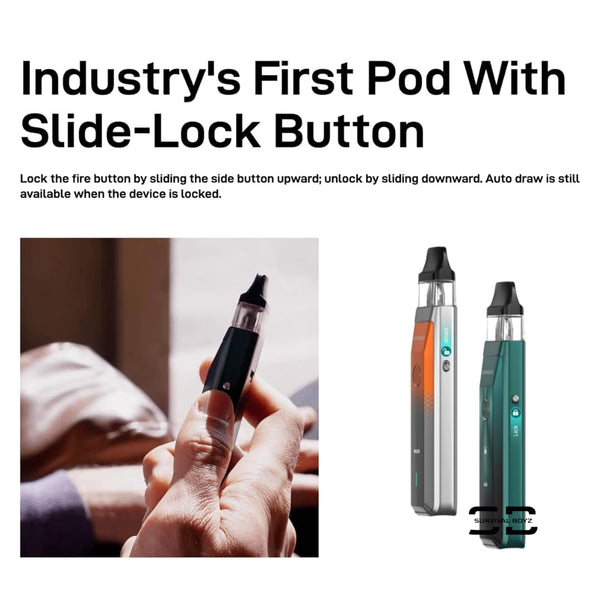 Vaporesso Xros Pro Pod Vape Kit [Blue] - Available in 9 Colours - 1200mAh Battery, 2A Fast Charging (35 Min), 30W Output, First Super Pulse Pod - Works with all XROS Pods - No Nicotine