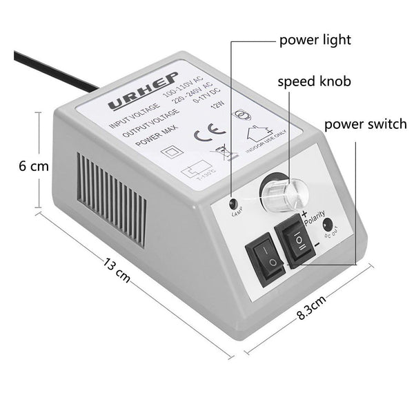 Electric Nail Files Professional Nail Drill Machine Manicure Set Acrylic Nail Gel Polish Remover Electric Nail Drill Pedicure Kit