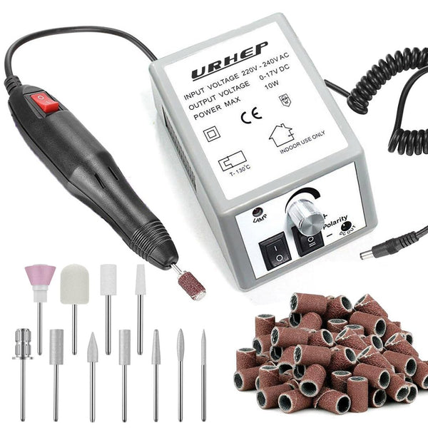 Electric Nail Files Professional Nail Drill Machine Manicure Set Acrylic Nail Gel Polish Remover Electric Nail Drill Pedicure Kit