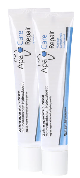 2 x ApaCare Dental Whitening & Repair Gel 30ml