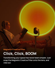 XGIMI MoGo 4 2025 NEW Portable Projector with PowerBase Stand, 5 Hours of Playtime, Google TV with Licensed Netflix, 360° Adjustable Stand, 450 ISO Lumens, 2 x 6W Harman Kardon