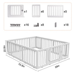 Gupamiga Playpen Baby Playpen Baby Safety Activity Centre for Indoor or Outdoor Use 150 x 180 cm
