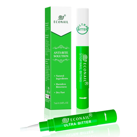 Econail Stop Nail biting Kids Pen (Ultra Bitter), Nail Biting treatment for kids, thumb sucking deterrent, Anti finger sucking 7ml,Natural Nail Care Pen