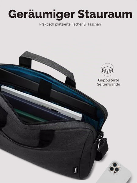 Lenovo [Tasche] 15,6 Zoll Casual Topload Laptop Tasche T210 (wasserabweisend), works with Chromebook (WWCB), schwarz, 435 g (0.90 lbs)