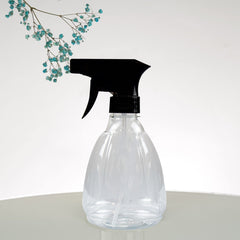 Empty Spray Bottle Plastic Bottles Essential Oil Gardening Trigger Sprayer Reusable Fine Mist Travel Party Barbershop Plant Mist Kitchen Bathroom Organic Cleaning Hair Salon 400ml (2PC)