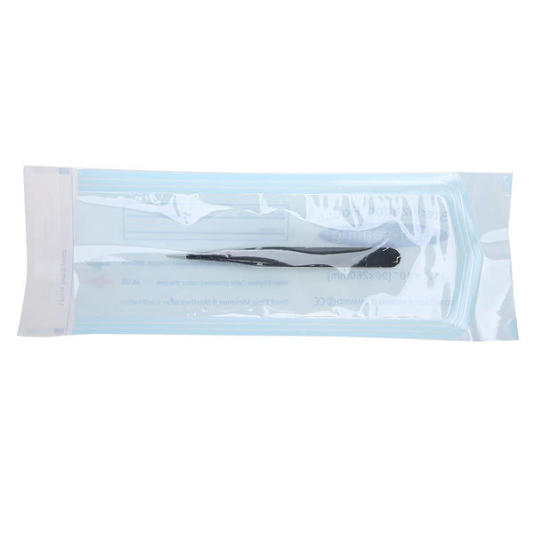 200pcs Self Sealing Cleaning Pouch, 90x 260mm Sterilisation Pouches Disposable Self Sealing Cleaning Pouch Oral Supply Cleaning for Dental Materials