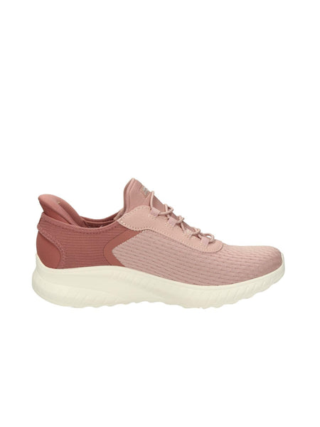 Skechers Women's BOBS Squad Chaos, Blush Mesh, 5 UK