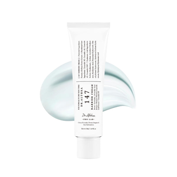 Dr.Althea 147 Barrier Cream | Daily Skin Barrier Care | Deep Hydrating with Hyaluronic Acid & Ceramides | Korean Vegan Skincare for All Skin Types, 50ml (Pack of 1)