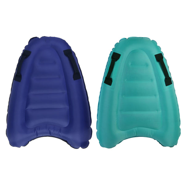 Floating Surfboard with Handles Portable Bodyboard Water Sport Pools Inflatable Surfboard for Beach Surfing Swimming Water Sport Equipment