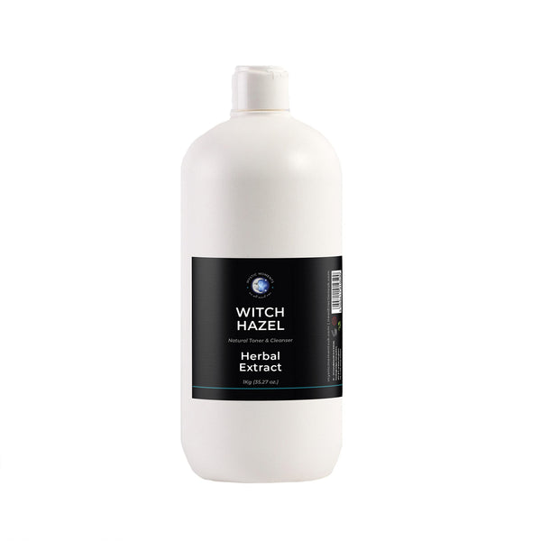 Mystic Moments | Witch Hazel Liquid | INCI: Hamamelis Virginiana – Alcohol | Natural Skin Toner | Astringent & Soothing Extract | Cosmetic Grade | Oil & Problem Skin Care | 1Kg
