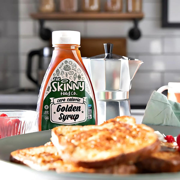Skinny Syrup 3 Pack (3 x 425ml) – Maple Syrup, Salted Caramel, Golden Syrup – Zero Calorie, Sugar Free Coffee & Pancake Syrups – Low Calorie, Keto & Vegan Friendly