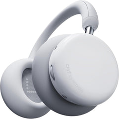 CMF Headphone Pro - Bluetooth Wireless Over Ear Headphones, Up to 100 Hours of Battery Life, Active Noise Cancelling, Hi-Res with LDAC Support, Spatial Audio - Light Grey