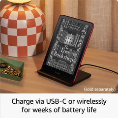 Amazon Kindle Paperwhite Signature Edition (newest gen) – Our fastest Kindle with an auto-adjusting front light, wireless charging and weeks of battery life – 32 GB – Without Ads - Metallic Jade