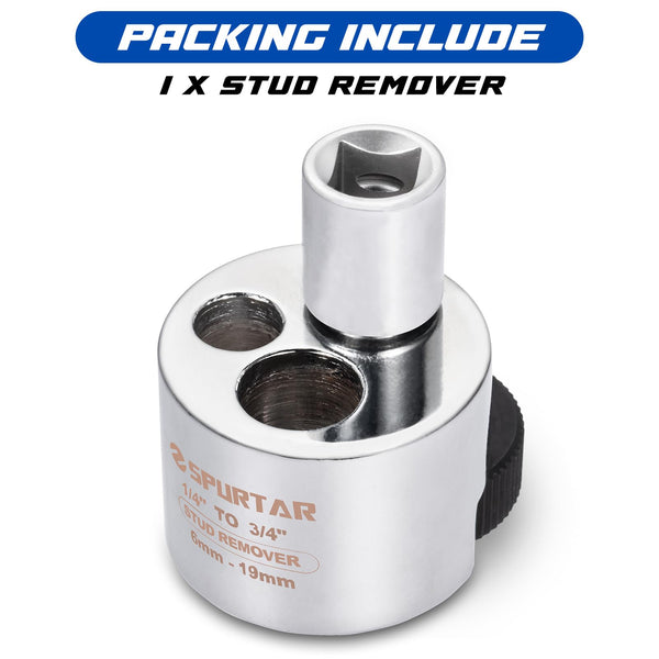 Spurtar Stud Remover 6 mm to 19 mm Bolt Extractor Nut Puller Tool Removing Broken or Seized Studs