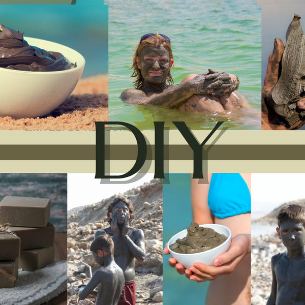 mGanna 100% Natural Dead Sea Mud Clay Powder 0.5 lbs / 227 g for Skin firming, Creams, Face Masks, Scrubs and Soap Making