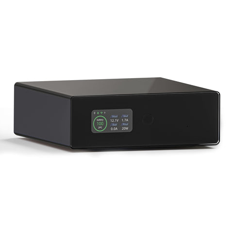 WALLECUBE 150W UPS with LiFePO4 Battery | Uninterruptible Battery Power Supply for NAS with USB Communication Port, Compact Without Noise