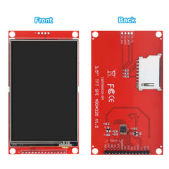 3.5 inch LCD TFT touch display with ili9488 chip Binghe 3.5 inch 3.3V 5V LCD display touch module with touch pen 320 x 480 resolution driver ILI9488 4-wire SPI compatible with Arduino
