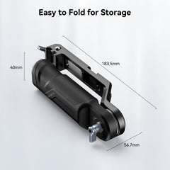 SMALLRIG Plastic Lightweight Adjustable Handle Sling Handgrip ONLY for DJI RS 3 mini/ 4 Mini Gimbal Handheld Stabilizer, with Quick Release NATO Clamp - 4197B