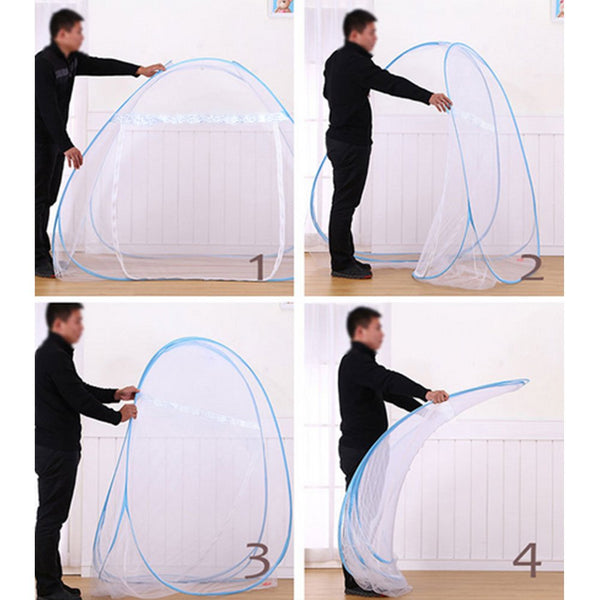 mosquito tent for bed Mosquito Net Bed Canopy Camping Double Portable Travel Home Anti Mosqu – Fumba Store
