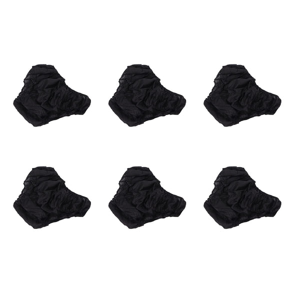 FILFEEL 50pcs Disposable Underwear, Portable Travel Underwear Disposable Panties for Outdoor Tourism Hotel Travel SPA Salon (Black) Free Size