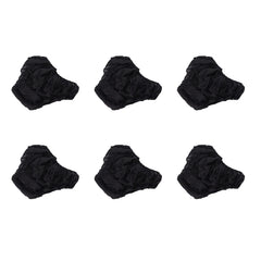 FILFEEL 50pcs Disposable Underwear, Portable Travel Underwear Disposable Panties for Outdoor Tourism Hotel Travel SPA Salon (Black) Free Size