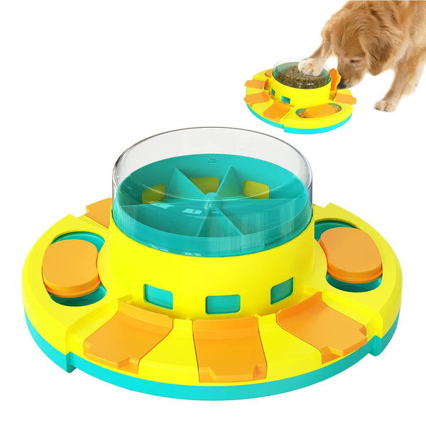 CAROZEN Interactive Dog Toys, Puzzle Toys for Dogs Training Funny Feeding, Treat Dispenser Large Dogs, Small and Medium Improve Your Dog's Intelligence