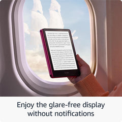 Amazon Kindle Paperwhite (12 gen) – Our fastest Kindle ever, with new glare-free display and weeks of battery life – 16GB – Without Ads - Black