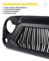 Mad Max Grill Front Grille w/DRL & Turn Signals for 2007-2018 Wrangler JK