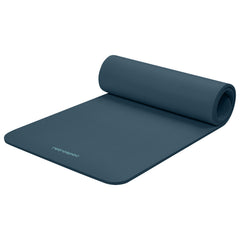 Retrospec Retrospec Solana Yoga Mat 1/2" Thick w/Nylon Strap for Men & Women - Non Slip Excercise Mat for Yoga, Pilates, Stretching, Floor & Fitness Workouts,Ocean Blue