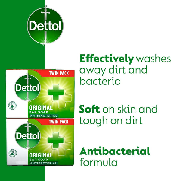 buut b Anti-Bacterial Original Soap 12 PCS PACK, big Family Pack,