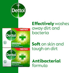 buut b Anti-Bacterial Original Soap 12 PCS PACK, big Family Pack,