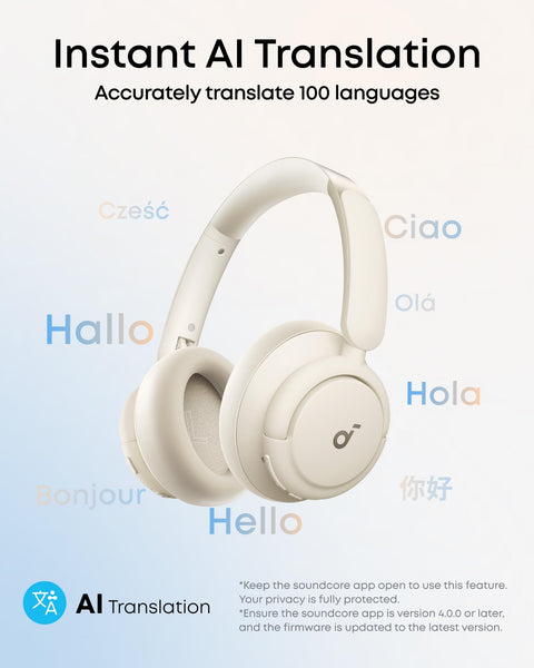 soundcore Anker Q30, Hybrid Active Noise Cancelling Over-Ear Headphones