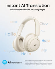 soundcore Anker Q30, Hybrid Active Noise Cancelling Over-Ear Headphones