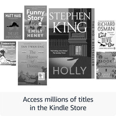 Amazon Kindle Paperwhite (12 gen) – Our fastest Kindle ever, with new glare-free display and weeks of battery life – 16GB – Without Ads - Black