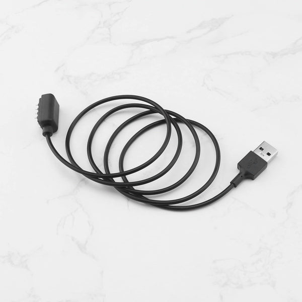 Create idea 2PCS 1m Magnetic Connector USB Charging Cable Compatible with Suunto 9 Spartan EON Core Ultra HR 9 Bar D5 Smart Watch - Black