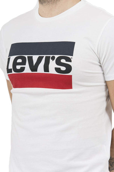 Levi's Men's Sportswear Logo Graphic T-Shirt, White, XL